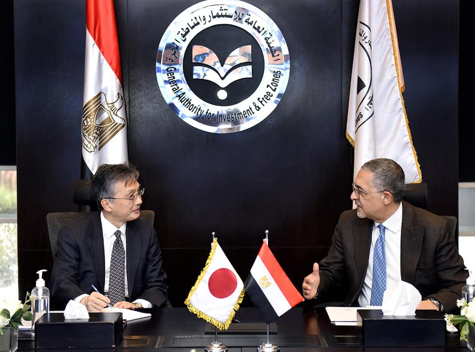 GAFI, Japanese Sumitomo Corporation discuss promoting automotive industry in Egypt