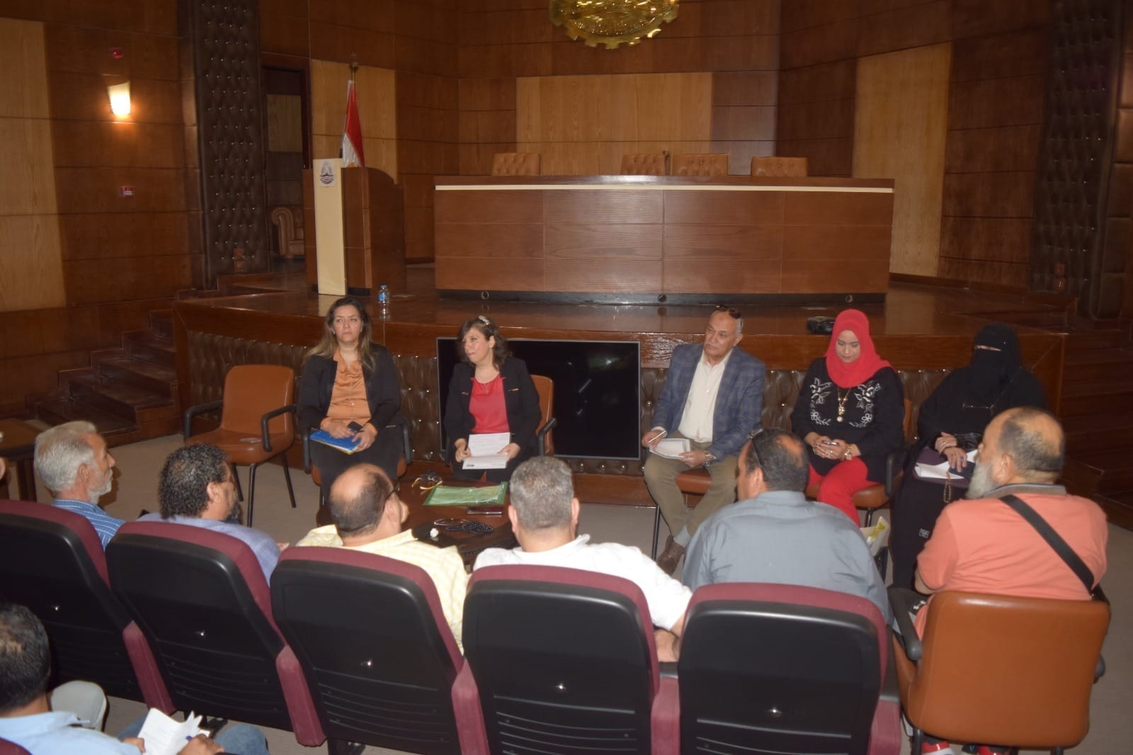 شعبة الدواجن تناقش سبل تطوير المجازر بحضور ممثلي الجهات المعنية