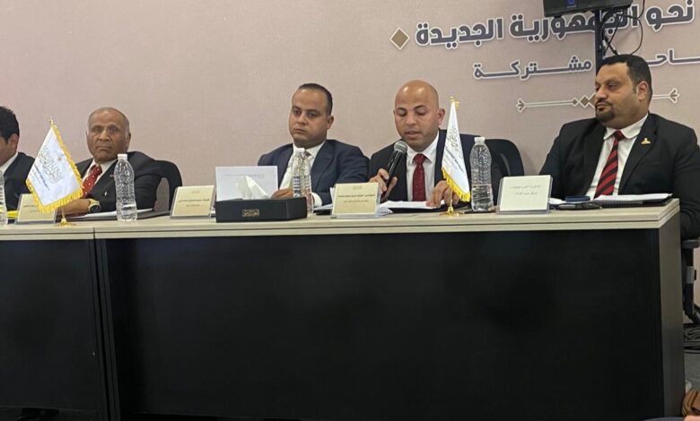 رئيس مجلس إدارة مجمع عمال مصر يشارك بجلسة لجنة الصناعة بالحوار الوطني