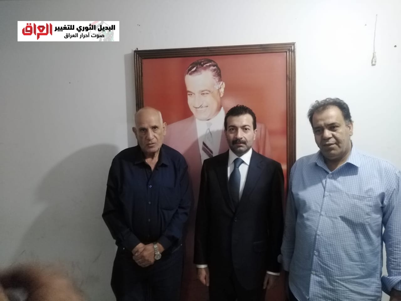 إلتقى الأمين العام لحزب الكرامة المصري محمد بيومي بمكتبه في القاهرة، السيد علي عزيز أمين مسؤول المكتب السياسي لتنظيم