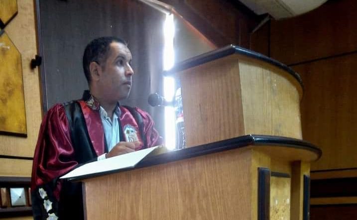 إسماعيل أبو الفتح يحصل على درجة الماجستير في الأثار بتقدير ممتاز