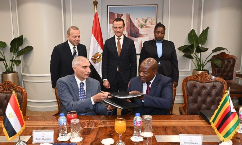 توقيع مذكرة تفاهم بين مصر وزيمبابوي