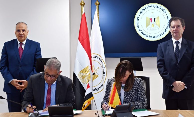 توقيع مذكرة تفاهم بين مصر وإسبانيا لدعم تحديث الموارد المائية في الزراعة