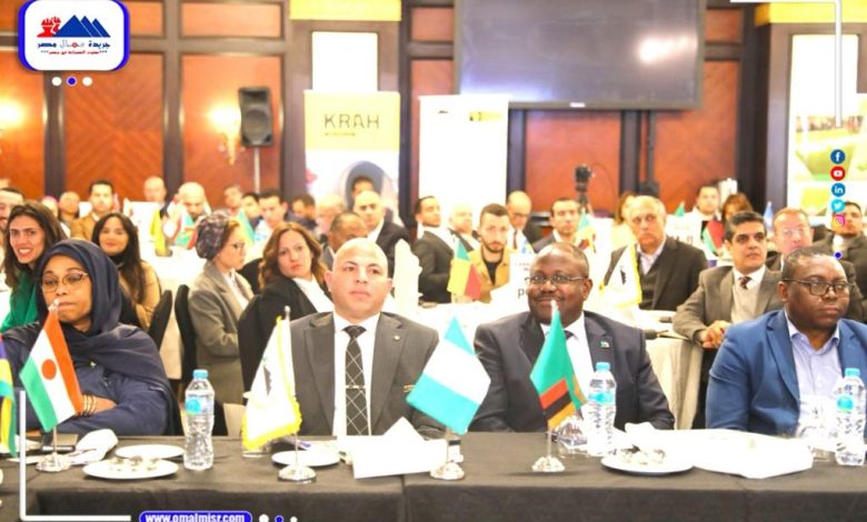 المهندس هيثم حسين يشارك في مؤتمر جمعية رجال الأعمال المصريين الأفارقة
