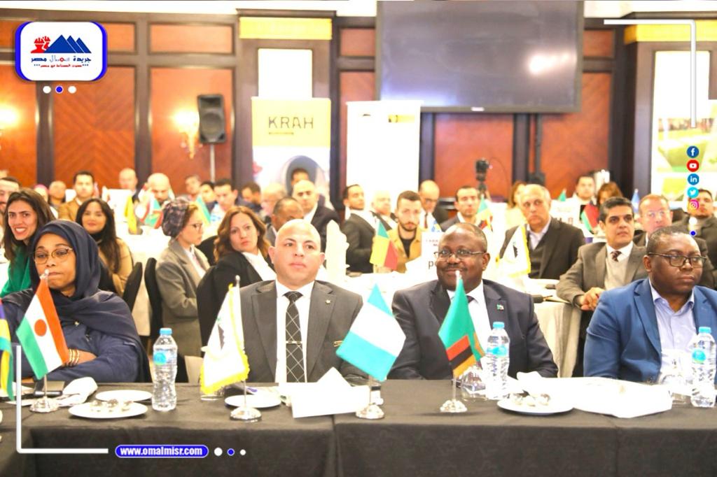 المهندس هيثم حسين يشارك في مؤتمر جمعية رجال الأعمال المصريين الأفارقة
