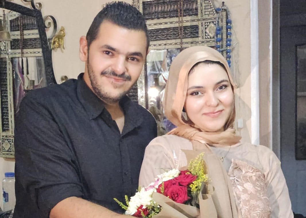 مبروك الخطوبة.. الاعلامية اسراء عاطف طلبة والمهندس شريف اسامة