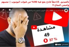 15خطأ فادح يقع فيه 90% من قنوات اليوتيوب