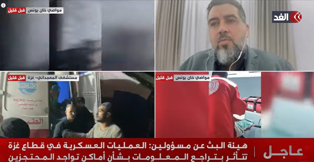 بالفيديو.. محمد العرب: ألوان الجرائم كافة خلال القرن الماضي ارتكبتها إسرائيل في غزة
