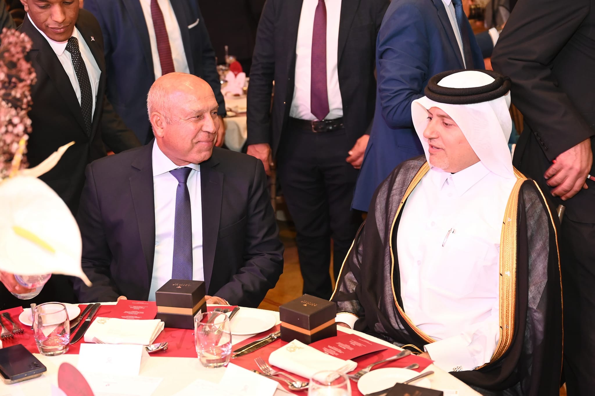 وزير النقل المصري يشارك في الاحتفال باليوم الوطني لدولة قطر