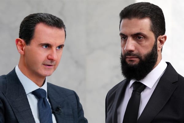 أحمد الشرع وبشار