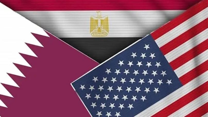 بيان مصر وقطر والولايات المتحدة الأمريكية حول وقف اطلاق النار في غزة