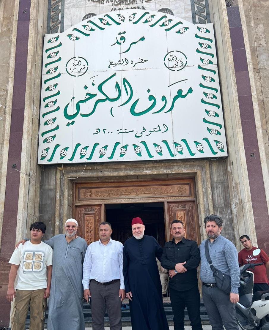 د. محمد مهنا يشرح في مسجد عبدالقادر الجيلاني بالعراق  أسرار النصر في انتصارات شهر رمضان