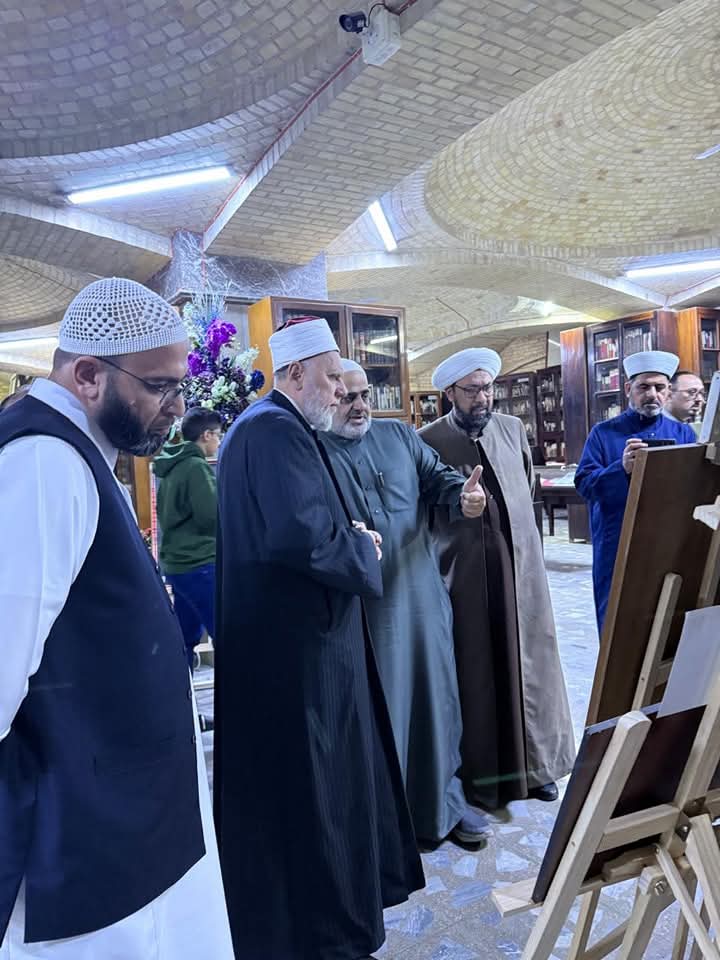 د. محمد مهنا يشرح في مسجد عبدالقادر الجيلاني بالعراق أسرار النصر في انتصارات شهر رمضان