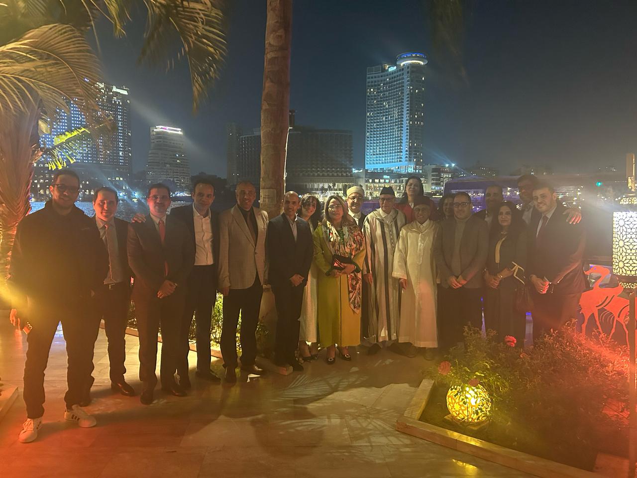 سفير المغرب يقيم حفل افطار للدبلوماسيين المغاربة بالقاهرة