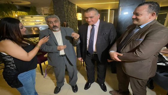 دبلوماسيون وفنانون وخبراء السياسة والاستراتيجية ورجال القوات والمسلحة والشرطة ورجال الاعلام والصحافة في افتتاح كافيه سوا بزهراء المعادي