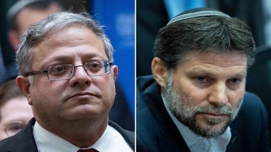 هولندا تمنع الوزيرين المتطرفين سموتريتش وبن غفير من دخول البلاد