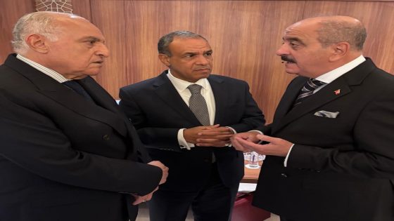 وزير الخارجية المصري يلتقي نظيريه التونسي والجزائري بجدة للتشاور حول الأزمة الليبية