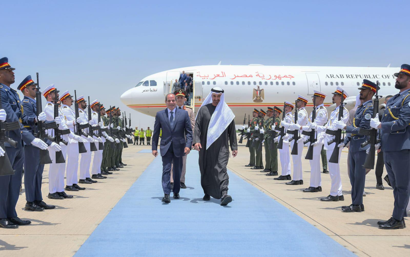 President El-Sisi Makes Fraternal Visit to UAE